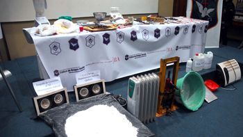 desbarataron un laboratorio de cocaina en quilmes
