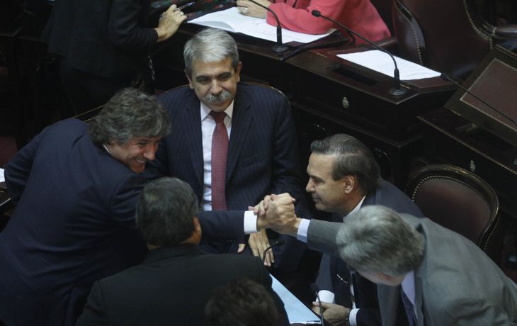 Boudou y Pichetto se cruzaron por una cuestión reglamentaria
