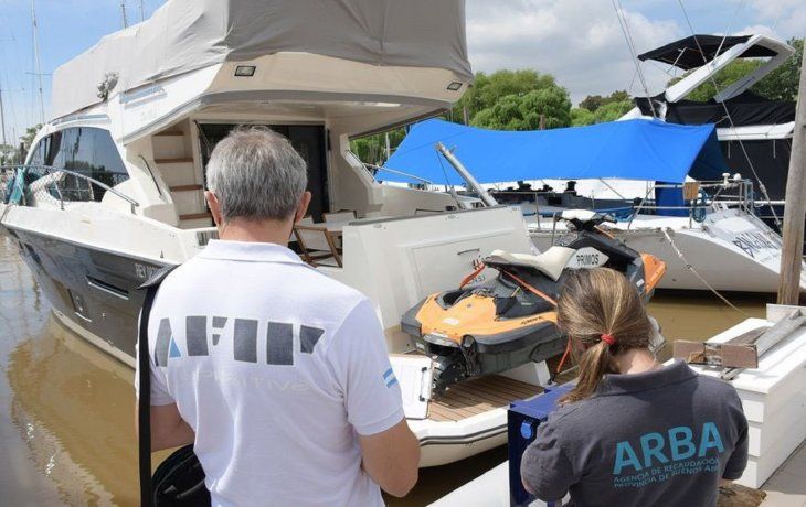 AFIP: intiman a más de 5 mil contribuyentes por no declarar sus barcos de lujo