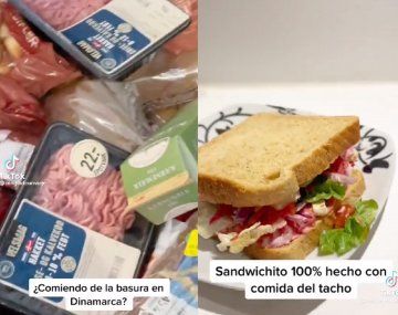 Argentinos en Dinamarca se filmaron buscando comida en los tachos y son viral por las respuestas
