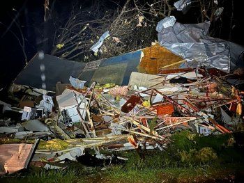 Así quedó Misisipi tras el paso de un devastador tornado