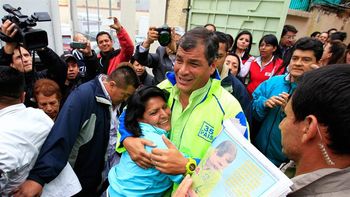 elecciones: rafael correa insto a cuidar la transparencia elecciones: rafael correa insto a cuidar la transparencia