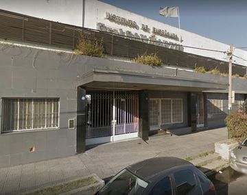 El jardín donde ocurrió el hecho