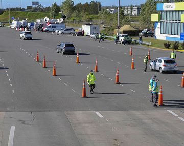 Poca circulación de vehículos en rutas
