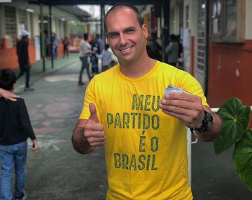 Eduardo Bolsonaro - Crédito: Facebook Eduardo Bolsonaro