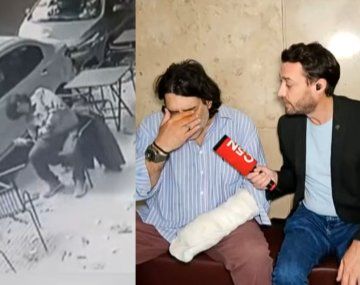 El duro testimonio del hombre al que le cayó un vidrio desde un balcón en Palermo