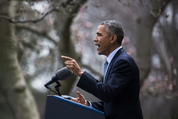 Obama celebró el acuerdo nuclear marco alcanzado entre las potencias e Irán