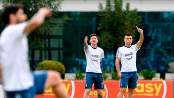 las imagenes del primer entrenamiento de la seleccion las imagenes del primer entrenamiento de la seleccion