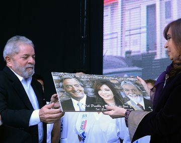 Cristina recibe este jueves a Lula en Casa Rosada