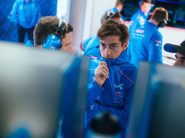 Franco Colapinto habló del nuevo Alpine A526 y todo lo que se le viene: Arranque positivo