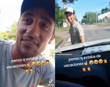 Pensó que le habían dado vacaciones