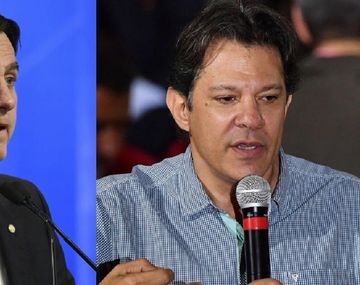 Jair Bolsonaro y Fernando Haddad.