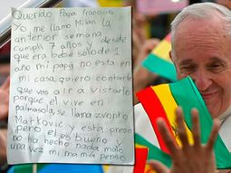 la mama del nene que le escribio al papa: me conmovi con la carta la mama del nene que le escribio al papa: me conmovi con la carta