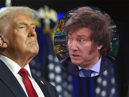 Donald Trump sanciona a Javier Milei. Donald Trump sanciona a Javier Milei.