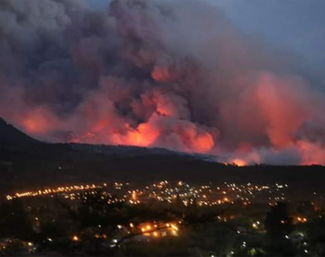 Alberto aseguró que el Gobierno sigue de cerca la situación de los incendios del sur