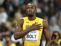 Bolt salió tercero en su última carrera de 100 metros Bolt salió tercero en su última carrera de 100 metros