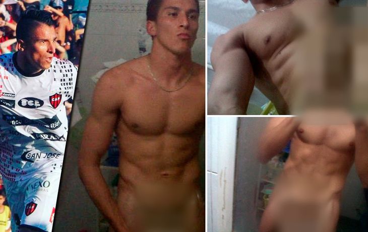 Aparecieron fotos de Lautaro Geminiani totalmente desnudo