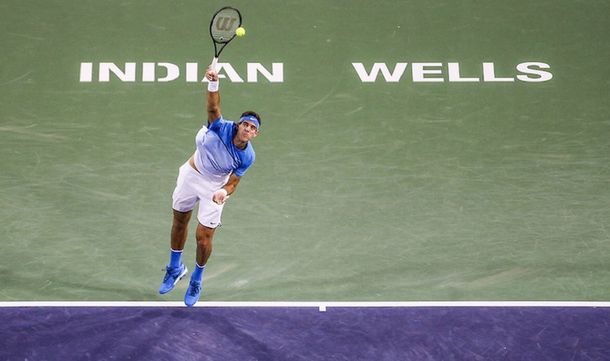 Del Potro debutó en el Masters de Indian Wells con un gran triunfo