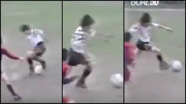 El gol inédito de Messi: taco, giro y definición