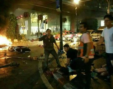 Explosión en un centro comercial de Bangkok: hay al menos 12 muertos