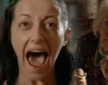La llamativa reacción de Mónica Villa sobre una escena de Esperando la Carroza