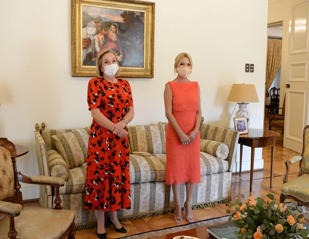 Fabiola Yañez, en Chile junto a Alberto Fernández: la agenda de la primera dama