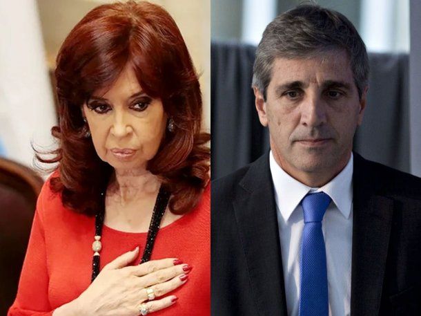 Tenso cruce entre Cristina Kirchner y Luis Caputo: Violento y misógino