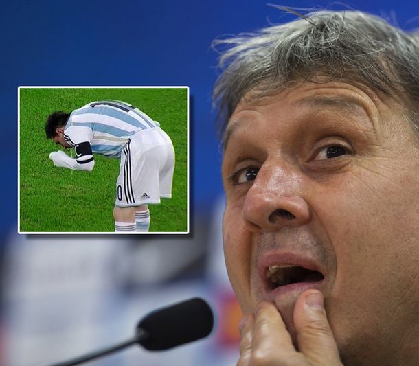 Martino, sobre los vómitos de Messi: No es algo normal