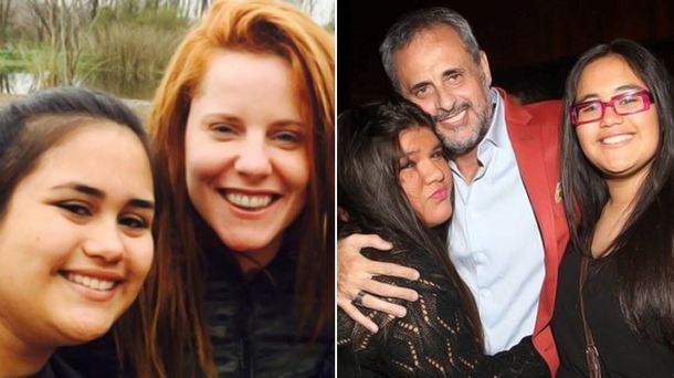 El primer viaje familiar de Jorge Rial con sus hijas y Agustina Kämpfer