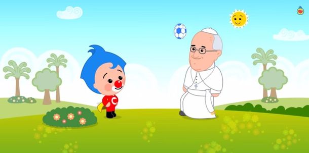 Un video animado del papa Francisco hace furor en las redes sociales