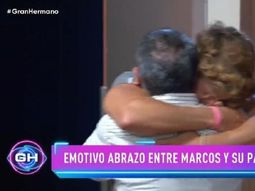 Gran Hermano: el abrazo eterno en el reencuentro entre Marcos y su padre