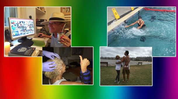 Las fotos bizarras de Soledad Silveyra en Twitter