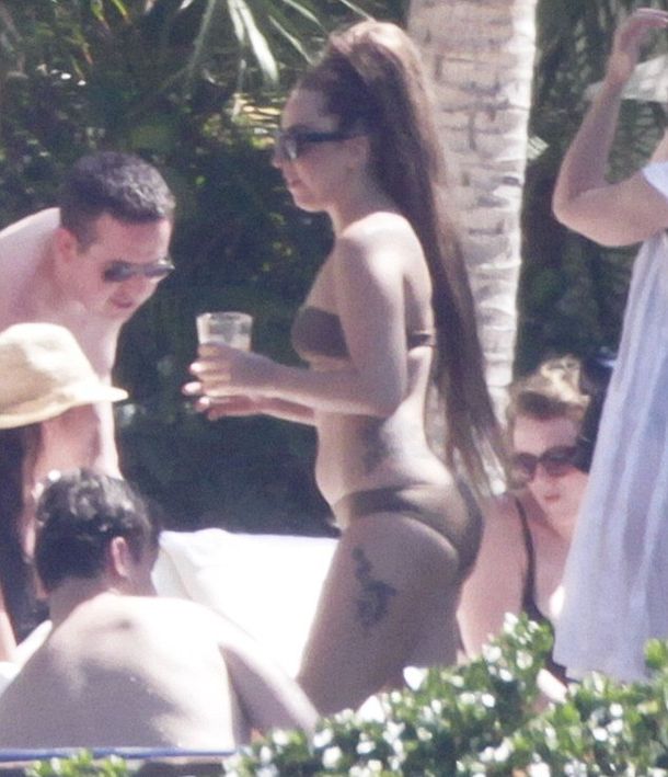 Lady Gaga disfruta de sus vacaciones