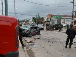 Así fue el impresionante choque múltiple que dejó tres muertos en José C. Paz