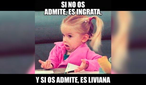 Este es uno de los memes que crearon