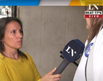 Patricia Bullrich no quiso salir en cámara en LN+ porque venía de jugar al paddle