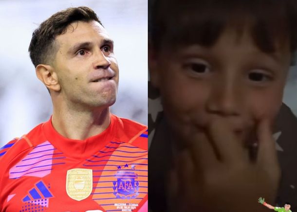 El hijo del Dibu Martínez emocionó a todos con un video tras los penales ante Ecuador
