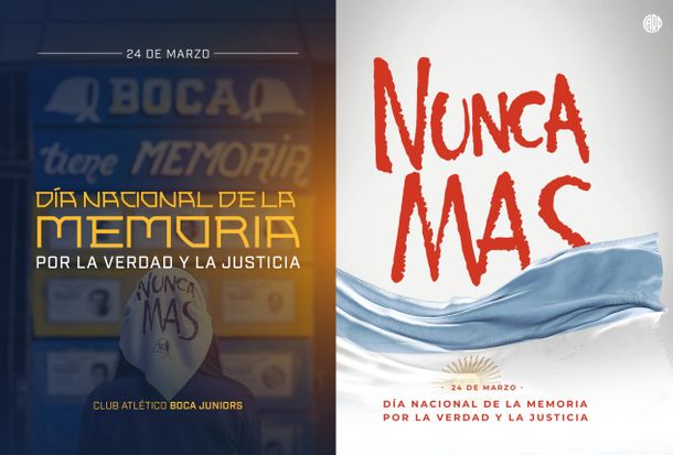Día de la Memoria: el emotivo mensaje de los cinco grandes del fútbol argentino a 50 años del golpe