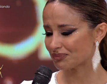 Lourdes Sánchez rompió en llanto en el Bailando