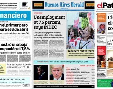 Tapas de diarios del viernes 17 de marzo de 2017