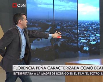 El blooper de Barbie Simons: se cayó en vivo y le sacaron la roja