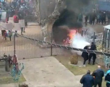 Insaurralde habló sobre los incidentes frente a la Municipalidad en Lomas de Zamora