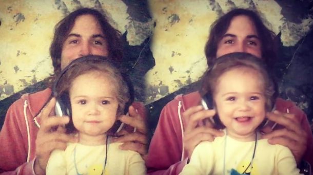 Mirá el video más tierno del marido de Zaira Nara cantándole a su hija