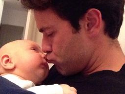 mariano martinez celebro los dos meses de su bebe mariano martinez celebro los dos meses de su bebe