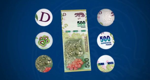 ¿Le prestaste atención a estos detalles del billete de $500?