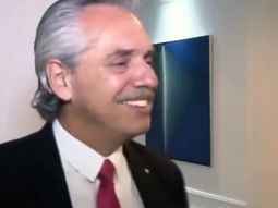 Alberto habló de la posibilidad de ir a la PASO siendo presidente