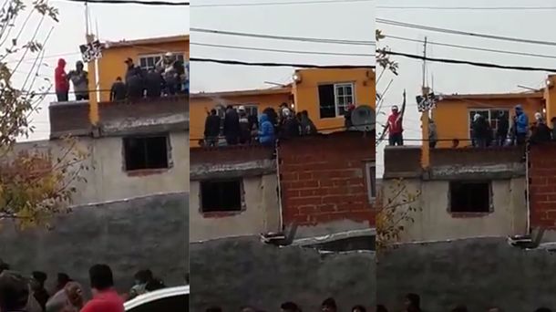 VIDEO: Ladrón se mató cuando iba a ser detenido y lo despiden con ráfaga de disparos