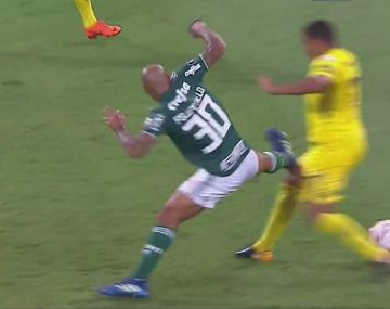 El planchazo de Felipe Melo por el que sólo fue amonestado