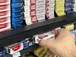 Precios: Los cigarrillos subieron este lunes otro 14% en promedio