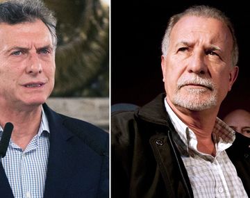 Mauricio Macri y Omar Plaini, enfrentados